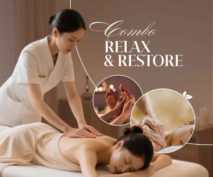 Herbal Oasis - Massage And Beauty Spa in Da Nang Relax & Restore Combo